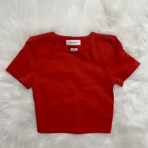 Babaton
Contour Crew Cropped T-Shirt